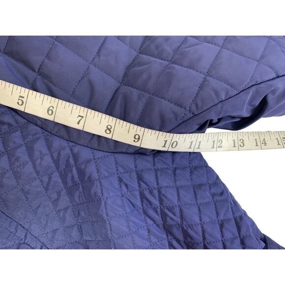 Gallery Woman Navy Blue Coat - Picture 6 of 9